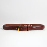 The Raffaello – 35 mm Oak Brown Tuscan Leather Belt