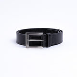 The Eduardo in Black, the pebbled grain of Spanish full grain milled leather