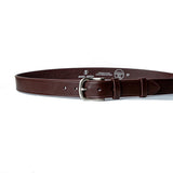 The Walsall in Australian Nut, full length, a single 4 mm layer of English Bridle leather