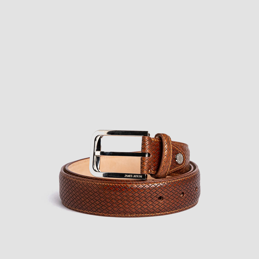 Premium Antonio - Vegetable Tanned Luxury Leather Dress Belt