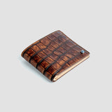 Vincenzo Croc Bifold Wallet II
