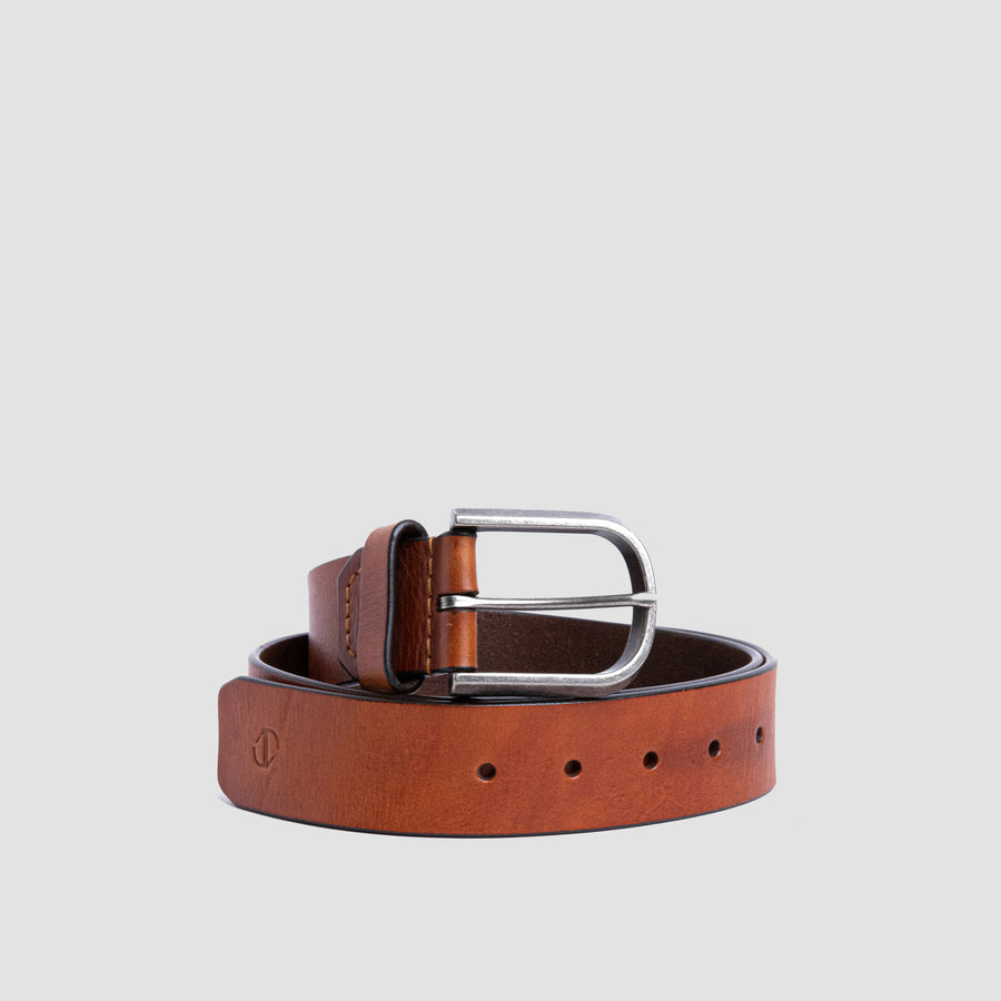 Pedro Premium-Handcrafted Single-Layer Full-Grain Leather Belt
