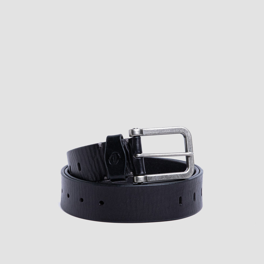 Alarico Elite Full-Grain Veg-Tan Leather Belt