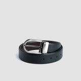 The Hexágono - Spanish Leather Reversible Belt with Hexagonal imprints.
