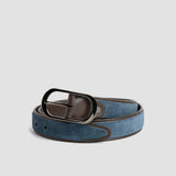 Marcello Ultimo-Luxury Soft-Lined suede Leather Belt