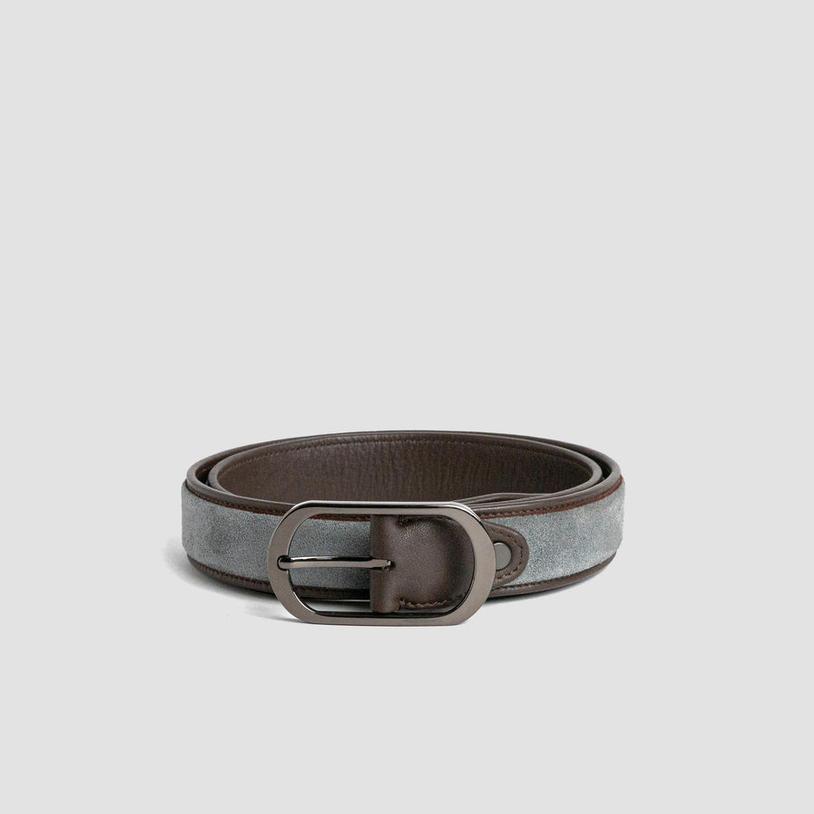 Marcello Ultimo-Luxury Soft-Lined suede Leather Belt