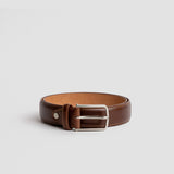 Amadeo-Premium Spanish Full Grain Vegetable Tanned Leather 35 mm Dress Belt