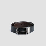 The Hexágono - Spanish Leather Reversible Belt with Hexagonal imprints.