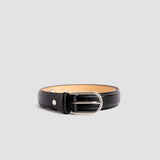 32 mm Santo Classic and Luxurious Italian Vegetable Tanned Full Grain Vacchetta Real Leather Dress Belt