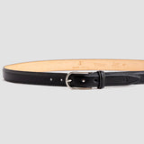 32 mm Santo Classic and Luxurious Italian Vegetable Tanned Full Grain Vacchetta Real Leather Dress Belt