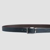 Cuadrado Twin Charm- Spanish Leather Reversible Belt