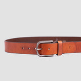 Pedro Premium-Handcrafted Single-Layer Full-Grain Leather Belt