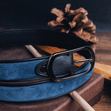 Marcello Ultimo-Luxury Soft-Lined suede Leather Belt