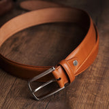 Amadeo- Premium Spanish Full Grain Vegetable Tanned Leather 35 mm Dress Belt