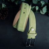 Valentino- 35 mm Fine Spanish Suede Leather Dress Belt