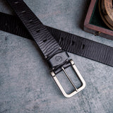 Alarico Elite Full-Grain Veg-Tan Leather Belt