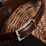 Fernando Imperial Spanish Full-Grain Vegetable Tanned Leather 30 mm Dress Belt