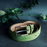 Valentino- 35 mm Fine Spanish Suede Leather Dress Belt