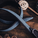 Marcello Ultimo-Luxury Soft-Lined suede Leather Belt