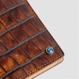 Vincenzo Croc Bifold Wallet II