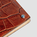 Vincenzo Croc Bifold Wallet I