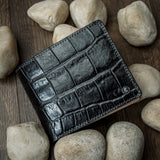 Vincenzo Croc Bifold Wallet I